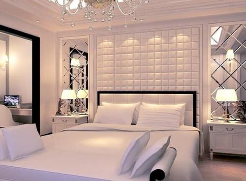 Мягкие стеновые панели в дизайне интерьера. 02