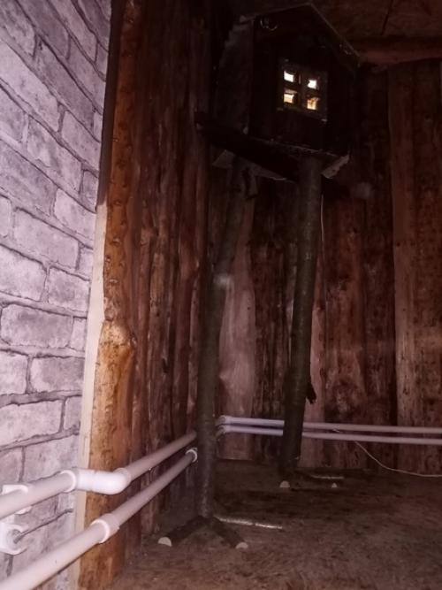 Наконец то руки до цокольного этажа дошли. 08