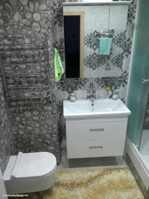 Весь ремонт муж сделал своими руками и самостоятельно. 02