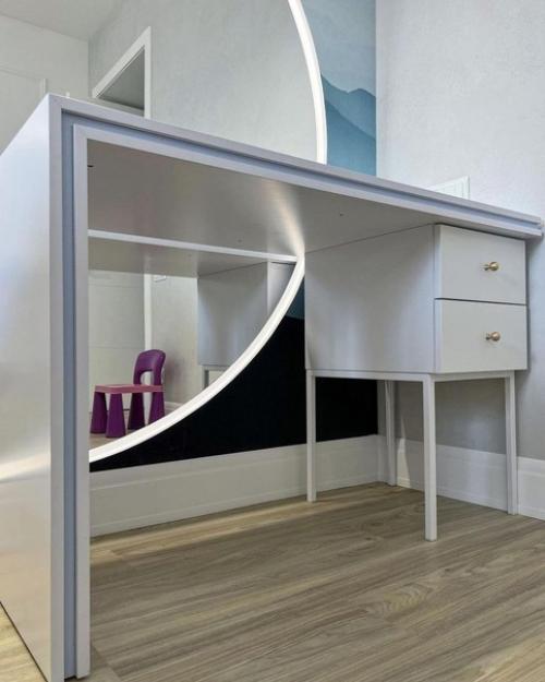 Закончили ремонт и обустройство детской комнаты. 09