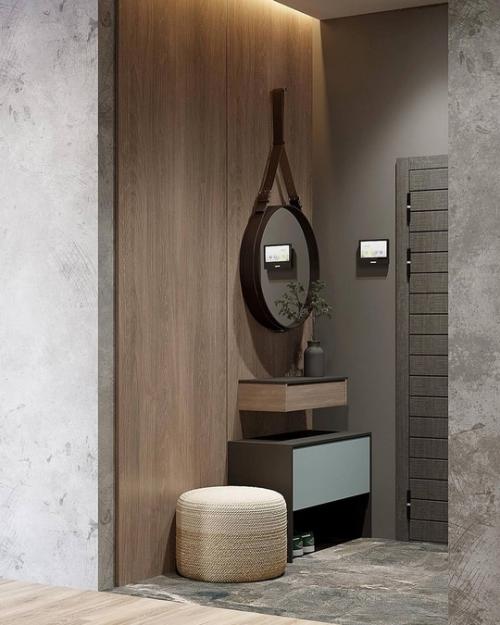 Кадры не Скучного интерьера квартиры в светлых тонах. 08