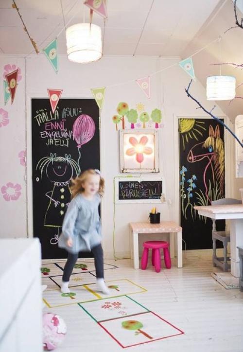 Детская комната: 6 способов преображения дверей. 01 Детская комната: 6 способов преображения дверей. 01