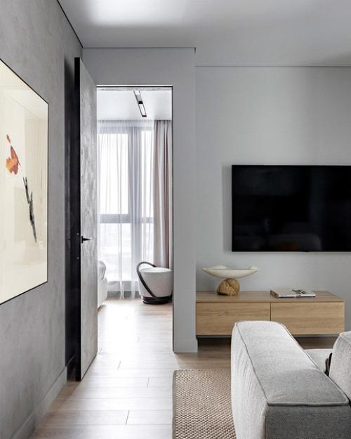 Главным преимуществом этой квартиры стала свободная планировка. 03