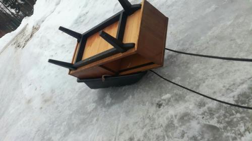 Я вышла из леса, был сильный мороз. 06