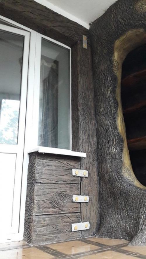 Вот такая отделка балкона как вам? 04