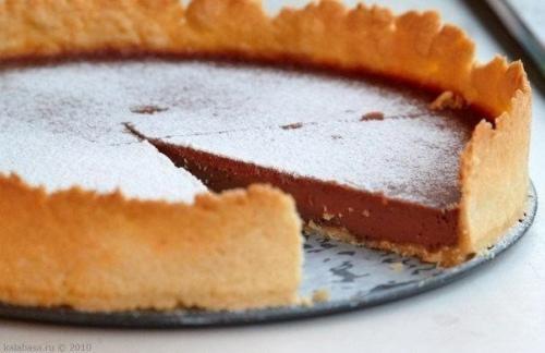 Шоколадный тарт. Ингредиенты (на форму 24 см в диаметре: 06 Шоколадный тарт. Ингредиенты (на форму 24 см в диаметре: 06