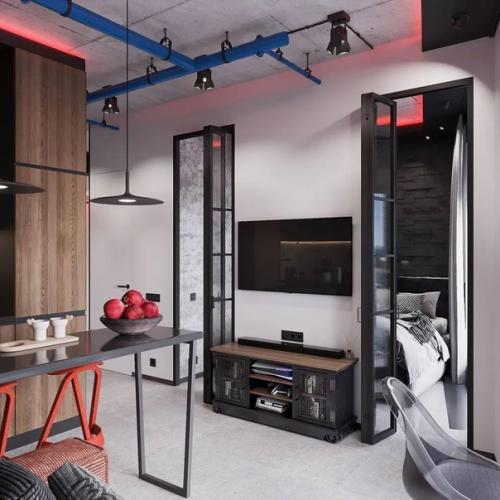 Квартира - студия, площадью - 28 кв. 01