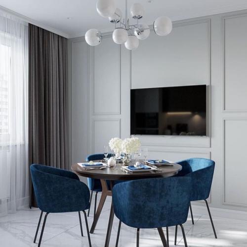 У нас 2 стильные кухни. 08