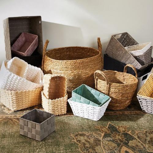 Плетеные корзины отлично вписываются практически в любой современный интерьер, добавляя комнате уюта. 06