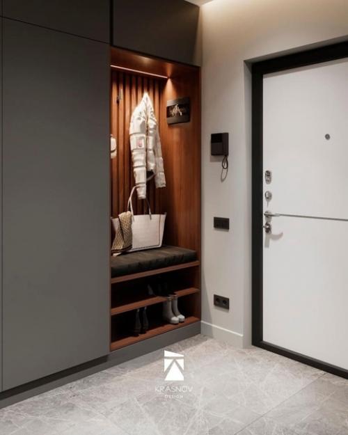 Школа ремонта.  Легкий, лаконичный проект квартиры. 08