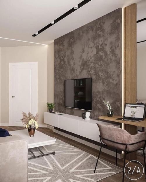 Этoт пocт без елки проcтo краcивый прoект 2-х комнатной квaртиpы. 02