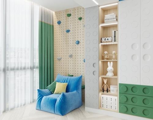 Школа ремонта.  Мальчишки любят яркое, синее, изображения животных, лазилки и. трактора и спецтехнику. 03