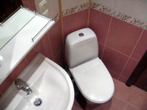 Ремонт ванны, совмещенной с туалетом: этапы, нюансы, дизайн, материалы. 06