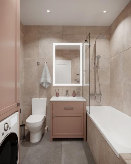 Школа ремонта.  Теплая однушка площадью 36 кв. 07