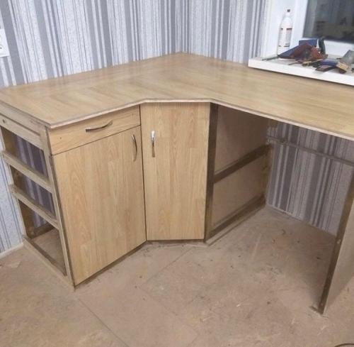 Учебникремонта. Муж решил сам сделать кухонную мебель из имеющихся материалов, горжусь. 03