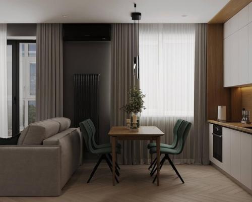 Вы за яркий или спокойный и размеренный интерьер квартиры? 01