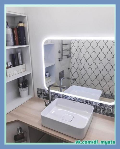 Преобразили нашу ванную комнату. 03