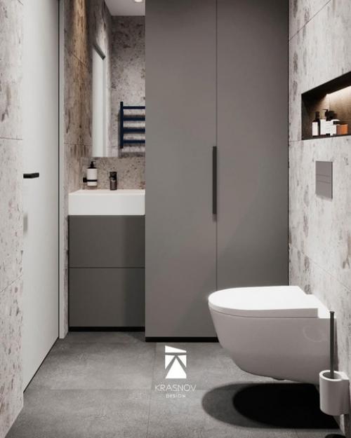 Школа ремонта.  Легкий, лаконичный проект квартиры. 05