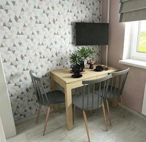 Дизайн - проект очень уютной светлой кухни. 03