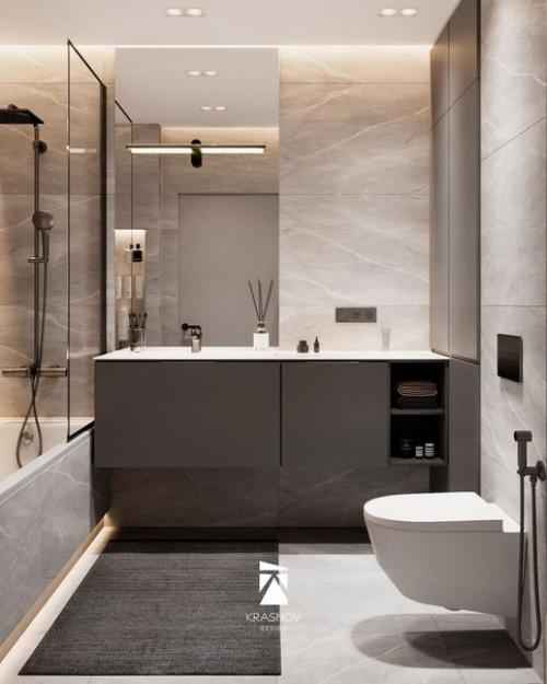 Школа ремонта.  Легкий, лаконичный проект квартиры. 03