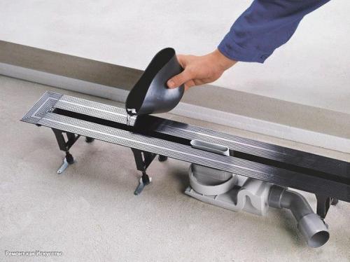 Трап для душа в полу под плитку. 02 Трап для душа в полу под плитку. 02