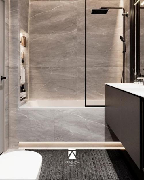 Школа ремонта.  Легкий, лаконичный проект квартиры. 07