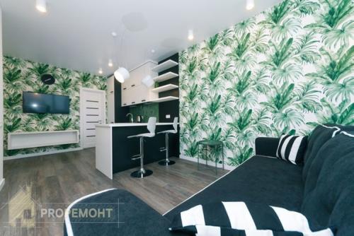 Оцените этот дизайнерский ремонт в квартире, площадью 82 кв. 02