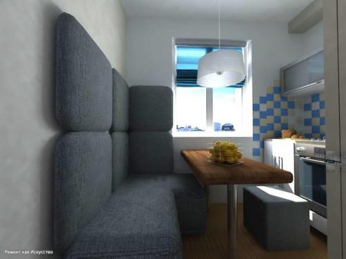 Как обустроить маленькую кухню? 04
