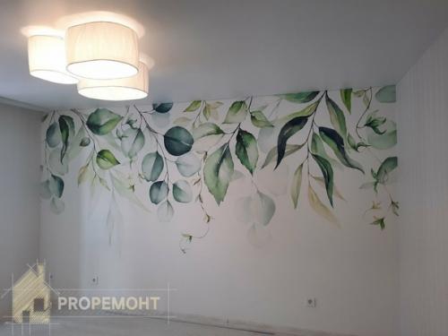 Хотели добавить необычные акценты в дизайн нашей квартиры, площадью 40 кв. 03