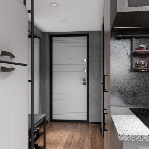 Стильный интерьер современной квартиры - студии для сдачи в аренду сняли бы такую? 06