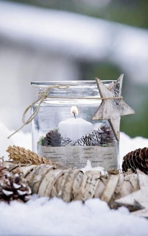 Праздничную атмосферу в доме создают мелочи, вещицы, которые наполняют интерьер. 06