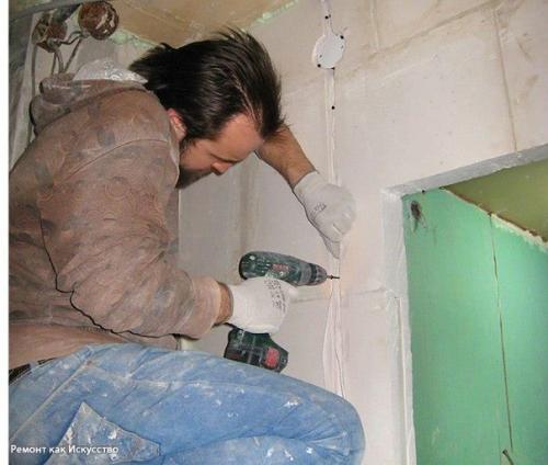 Мы делаем верхний свет и подсветку. 03