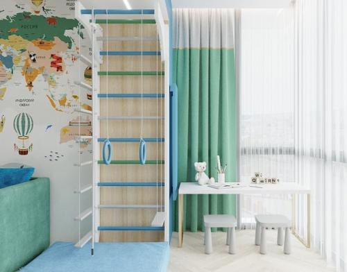 Школа ремонта.  Мальчишки любят яркое, синее, изображения животных, лазилки и. трактора и спецтехнику. 04