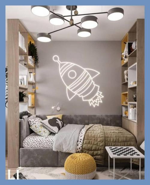 Несколько идей для оформления детской комнаты. 04