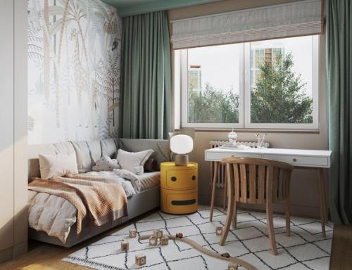 Школа ремонта.  Детская комната. 02