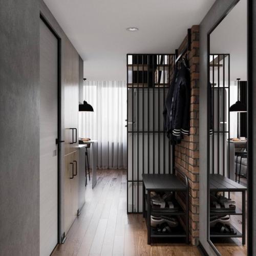 Стильный интерьер современной квартиры - студии для сдачи в аренду сняли бы такую? 04