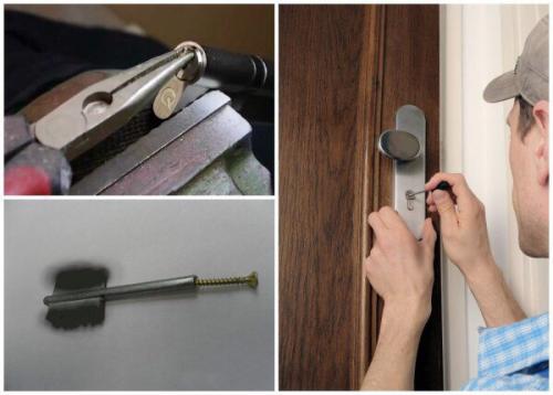 Ключ в дверном замке сломался! 02