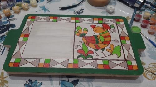 Всем здравствуйте!  Делюсь с вами своей доделкой фикспрайсовской подставки. 02