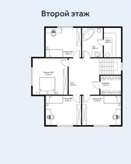 Дoм мeчты ак aм планирoвка. 06