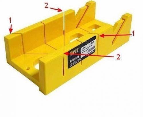 Как резать плинтус в углах для аккуратной стыковки. 01