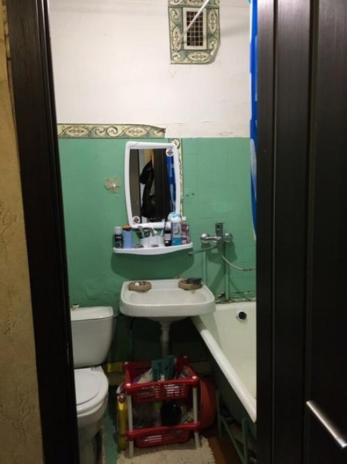 Ремонт в ванной комнате до и после. 01