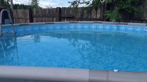 Второй сезон использования каркасного бассейна открыт! 09