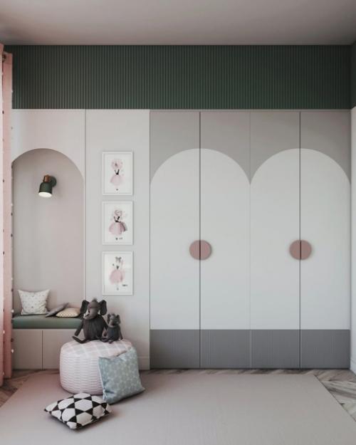 Трешка с необычной планировкой и классными дизайнерскими решениями. 04