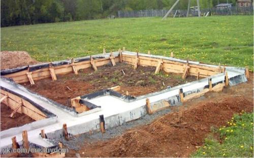 Как правильно сделать фундамент под банную печь. 04 Как правильно сделать фундамент под банную печь. 04