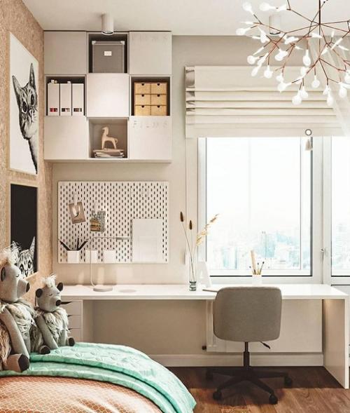 Какая крутая детская комната для девочки. 02