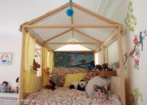5 идей для родителей, как превратить обычную детскую кровать в нечто особенное. 04