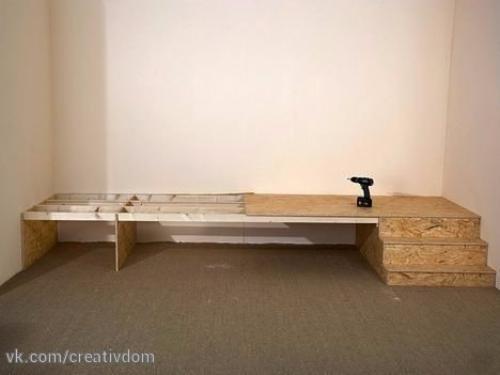 Три в одном, своими руками: платяной шкаф, книжный шкаф и диван - кровать. 01