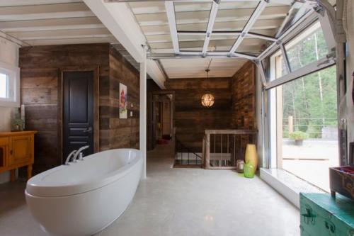 Вот, что может получиться из 4-х металлических контейнеров;. 06