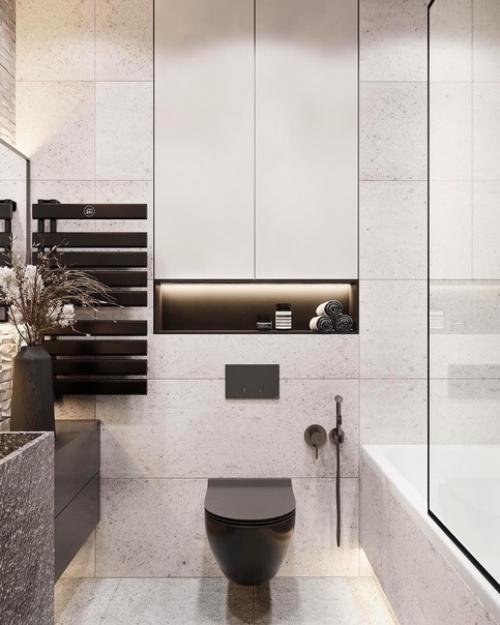 Эффектная ванная комната. 01