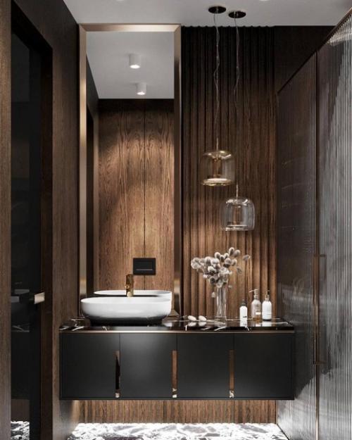 Акцентом в интерьере может быть не только декор или яркая мебель. 01